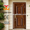 ISO9001 puerta de seguridad de acero de lujo